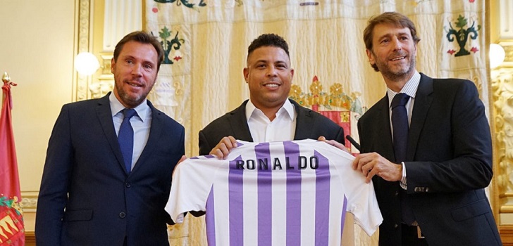 Ronaldo firma la compra del 51% del Real Valladolid y Suárez seguirá como accionista